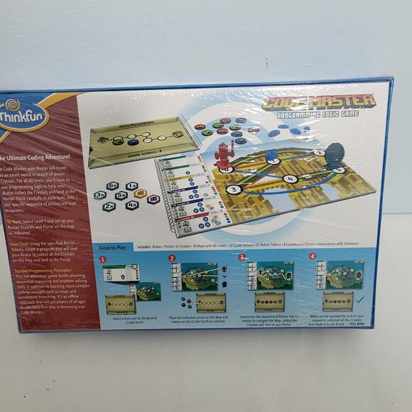 Thinkfun Code Master Programming Logic Game New 111921-2M2 - Picture 2 of 3